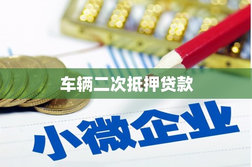 隆回车辆二次抵押贷款