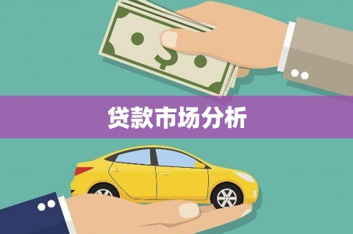 顺河贷款市场分析