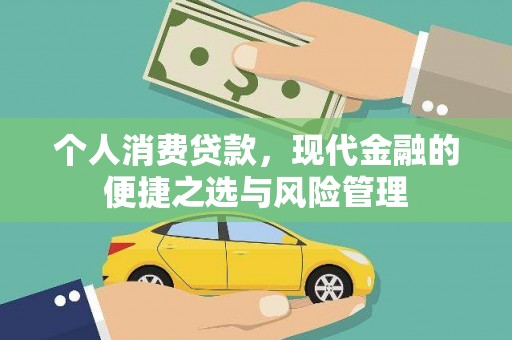 额济纳旗个人消费贷款，现代金融的便捷之选与风险管理