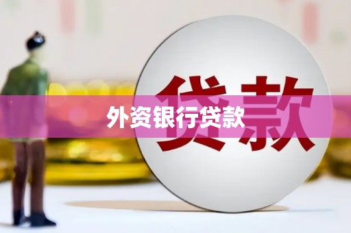 增城外资银行贷款