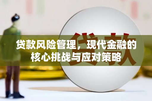 新晃贷款风险管理，现代金融的核心挑战与应对策略
