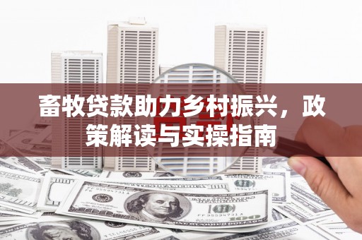 正宁畜牧贷款助力乡村振兴，政策解读与实操指南