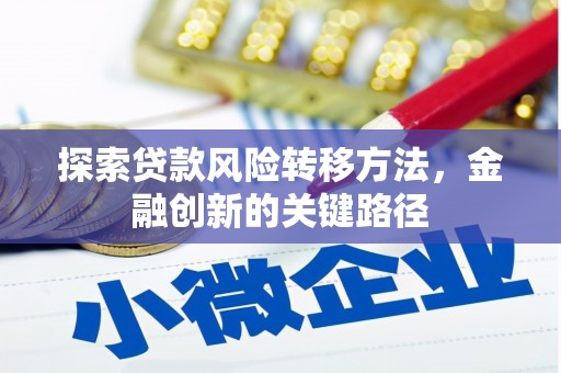 嘉禾探索贷款风险转移方法，金融创新的关键路径