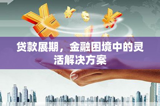 官渡贷款展期，金融困境中的灵活解决方案