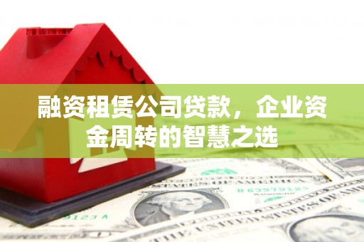 大渡口融资租赁公司贷款，企业资金周转的智慧之选