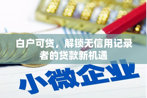 北斗白户可贷，解锁无信用记录者的贷款新机遇
