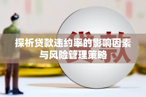 宁江探析贷款违约率的影响因素与风险管理策略