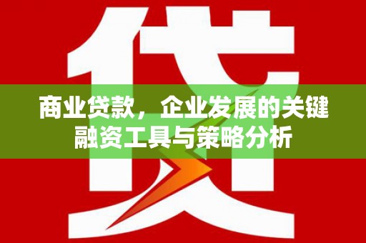 中牟商业贷款，企业发展的关键融资工具与策略分析