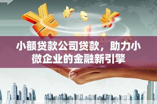 黄南小额贷款公司贷款，助力小微企业的金融新引擎