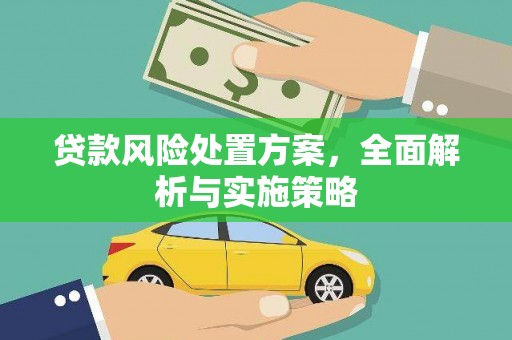 温泉贷款风险处置方案，全面解析与实施策略