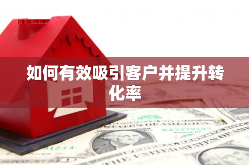 丹巴如何有效吸引客户并提升转化率