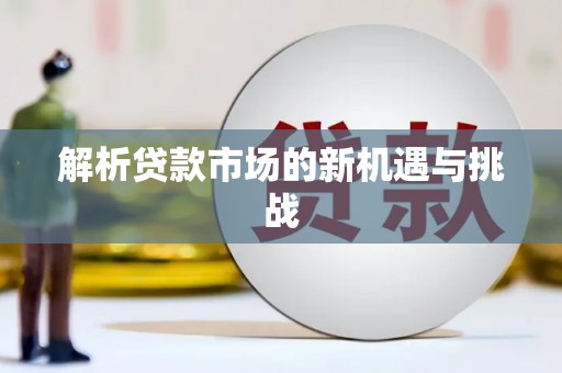 南化解析贷款市场的新机遇与挑战